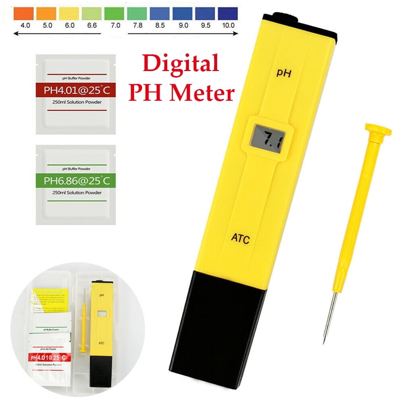 1X Digital Electric PH Meter LCD Tester Hydroponics Aquarium Water Pocket Pen US 