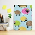 thumbnail image 6 of Coolnut Sheep Clipboard, Acrylic Standard A4 Letter Size Clip Board with Low Profile Clip for Office, Classroom, Doctor, Nurse and Teacher Gifts, 6 of 7