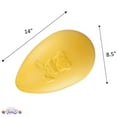 thumbnail image 3 of PMU Easter Celebrations Blow Molded Easter Eggs Decorations 16 inch Yellow - Lawn Decoration, Easter Party Accessories (1/pkg) Pkg/1, 3 of 8