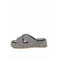 thumbnail image 6 of London Rag Modura Raffia Flatform Womens Slip Ons, 6 of 10