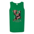 thumbnail image 2 of If It's Not a Chocolate Lab It's Just a Dog Gift | Mens Dog Lover Graphic Tank Top, Kelly, Medium, 2 of 3