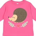 thumbnail image 4 of Inktastic Hedgehog Lover Girls Girls Long Sleeve Toddler T-Shirt, 4 of 5