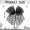 thumbnail image 2 of Bow Hair Clip Hair Barrettes Alligator Clips Mesh Lace Bowknot Halloween Hair Accessories for Women Girls, 2 of 6