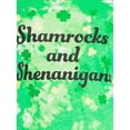 thumbnail image 4 of St. Patrick’s Day Women's Shamrocks Graphic Tee with Short Sleeves, 4 of 5