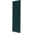 thumbnail image 3 of Ekena Millwork 18"W x 56"H Americraft Two Equal Louver Exterior Real Wood Shutters (Per Pair), Thermal Green, 3 of 10