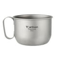 thumbnail image 2 of 500ml Titanium Cup Coffee Mug Outdoor Camping Hiking Backpacking, 2 of 7