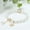 Style 1 White, variant on Korean Crystal Daisy Flower Tassel Lucky Bracelet Women Girl Bracelets Jewelry-Style 7