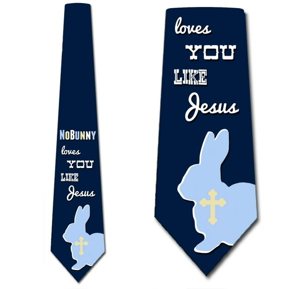 Religious Ties Mens Easter Necktie by Three Rooker
