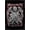 Black Framed Version, variant on Megadeth: Master Of Death - Vic Rising Wall Poster with Push Pins, 22.375" x 34"