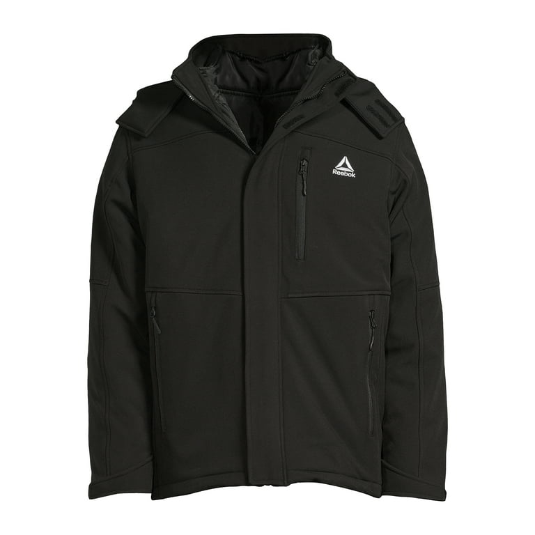 Reebok Men's 2-in-1 Systems Jacket with Hood, Sizes M-2X Reebok Men's 2-in-1 Systems Jacket with Hood, Sizes M-2X