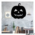 thumbnail image 2 of Craftnamesign Pumpkin Smile Metal Wall Art LED Light, Halloween Sign Decoration Hanging, 2 of 5