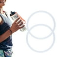 thumbnail image 5 of BLEEUS 2Pcs Bottle Seal Ring Silicone Lid Gasket for Owala 20-40oz Water Bottle Sports Water Bottle Supplies (White), 5 of 10