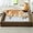 Brown, variant on ECP XL Extra Large Dog Bed, Washable Dog Couch with Removable Waterproof Cover, Orthopedic Large Pet Sofa Bed with Bolster Sides for Sleeping