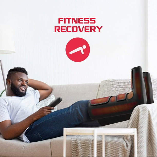 FitRx RecoverMax Compression Boots, Heated Compression Leg and