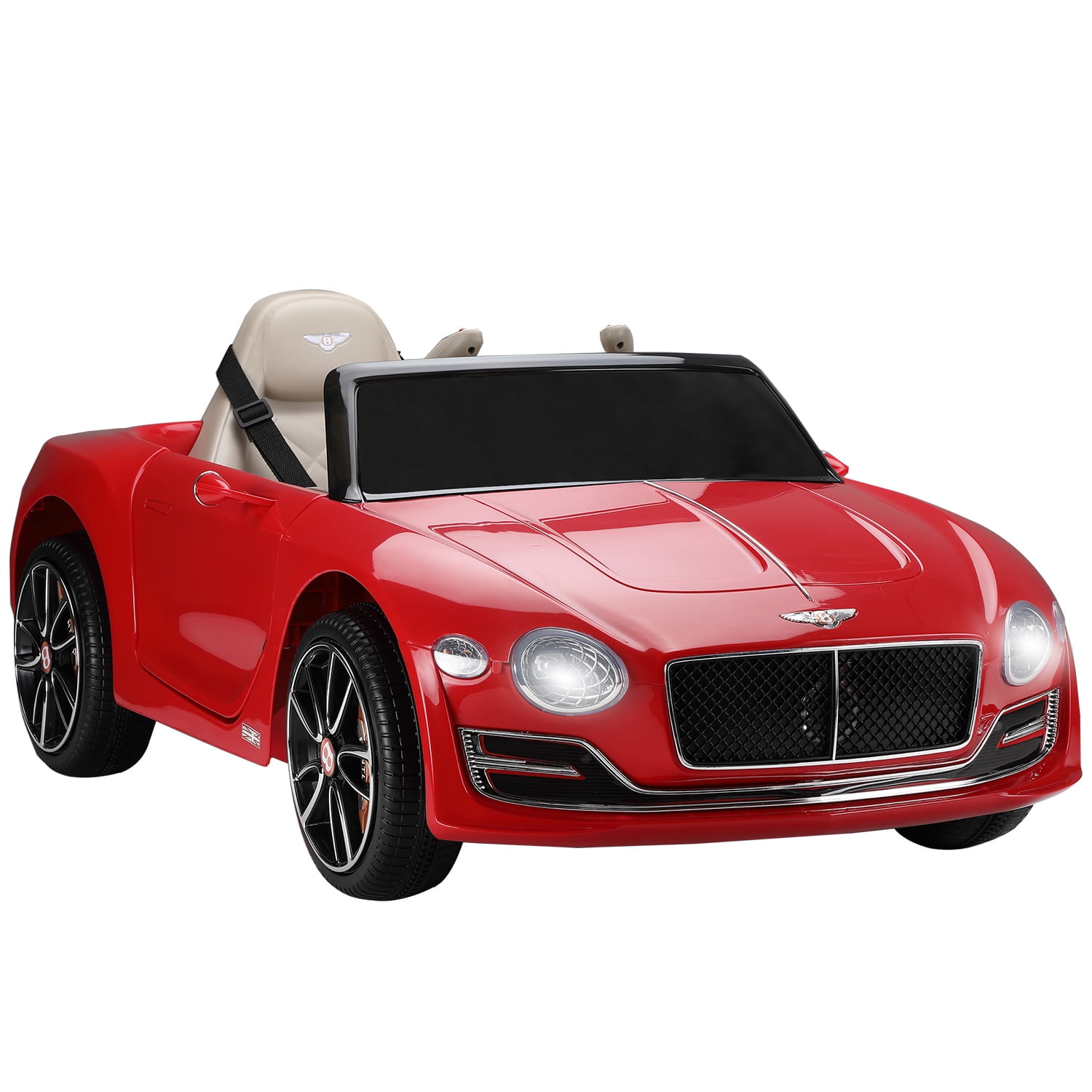 12V Kid Ride On Car, Electric Toy Car Suitable Age 2-5 Years, Red