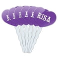 thumbnail image 1 of Risa Heart Love Cupcake Picks Toppers - Set of 6, 1 of 1