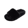 thumbnail image 1 of asdoklhq Slip On Shoes for Women,Autumn and Winter Female Ins Plus Velvet Lazy People Outside Wearing Slippers, 1 of 3