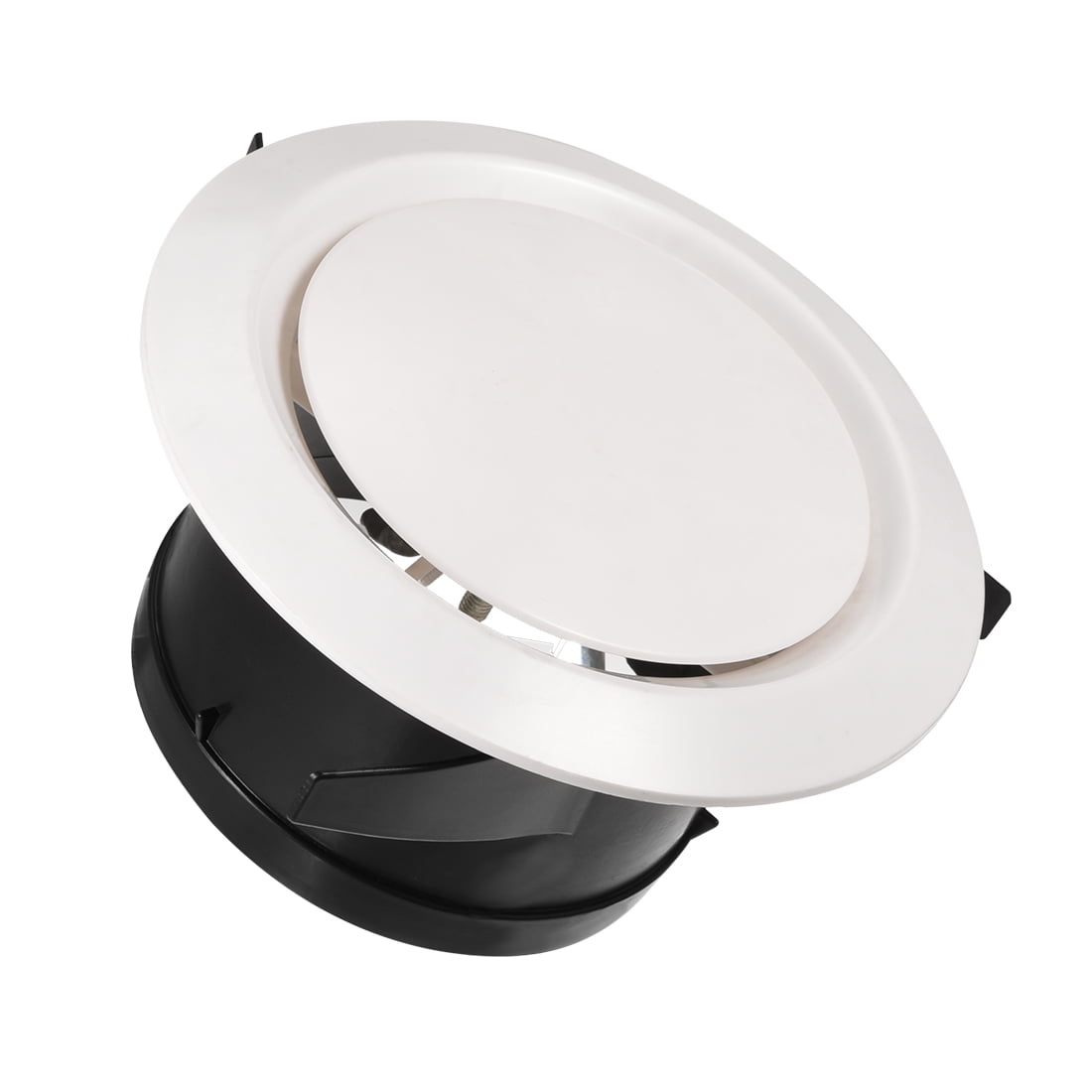 5 Inch Air Vent Circular ABS White Cover Adjustable Fit for Room