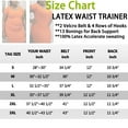 thumbnail image 6 of MISS MOLY Latex Waist Trainer for Women Sweat Sauna Body Shaper High Compression Sports Gridle, 6 of 6