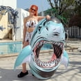 thumbnail image 3 of Bouée Requin Gonflable, à Chevaucher sur Piscine, pour Enfants et Adultes, Grande Bouée Gonflable pour Piscine, 3 of 5