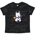 thumbnail image 3 of Inktastic KiniArt Westie with Bone Boys or Girls Toddler T-Shirt, 3 of 5