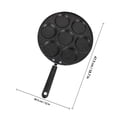 thumbnail image 2 of LOLIPPYY Making Sandwiches Breakfast Frying Pan Black 1Pcs for Home Kitchen, 2 of 5
