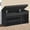Ebony Black and Ink Black, variant on LEDREM Shoe Storage Bench with Cushion, Shoe Organizer with Compartment Open Shelf, Rustic Brown and Black