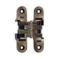 thumbnail image 2 of SOSS Invisible Hinge Model 216, 20 Minute Fire Rated, Zinc, Antique Brass Exterior Finish, Model Number 216US5, 14 x 1.5 inches, 2 of 2