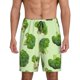 thumbnail image 1 of Fotbe Broccoli 3 Pantalones Cortos de Pijama para Hombre, Ropa de Dormir, Pantalones de Pijama Cortos para Hombre-Small, 1 of 6
