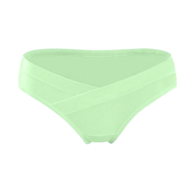 Culottes Coton Taille Façonnée V Basse Post-Partum Culottes Maternité Grossesse