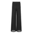 thumbnail image 5 of Haitryli Big Girls Lyrical Dance Clothes Dancing Trousers Wide-leg Pants Modern Jazz Dancewear Gymnastic Bottoms Black 6, 5 of 7