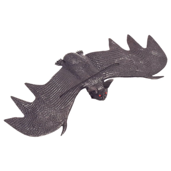 Large Simulation Rubber Bat Hanging Decoration – Realistic Halloween Prop for Haunted House and Party Decor