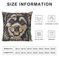 thumbnail image 6 of ARISTURING Gift Lover If My Dog Makes You Uncomfortable I'd Be Happy to Lock You Up in The Other Room Throw Pillow Case Cushion Cover Sofa Decoration (Wood Grain) 2 pcs, 6 of 6