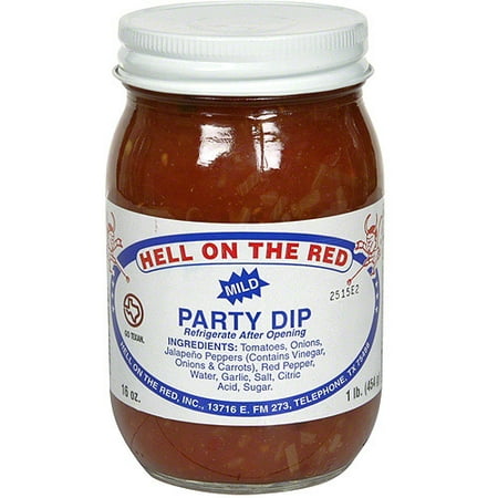 Hell On The Red Mild Party Dip, 16 oz (Pack of (Best Holiday Dips And Spreads)