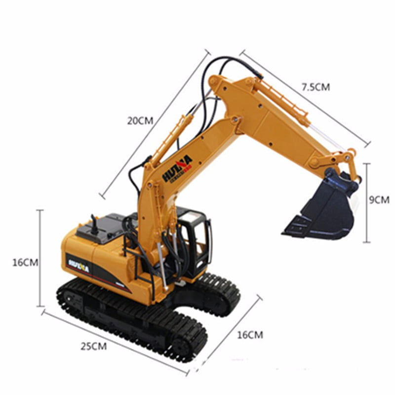15 channel rc excavator