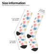 thumbnail image 2 of Cauagu Bright Colorful Fireworks Print Women's Men's Ankle Socks 1-pack Casual Athletic Socks for Unisex Adult Moisture-Wicking Socks for Daily Wear/Running/Sport, 2 of 8