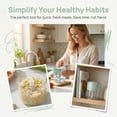 thumbnail image 5 of Electric Mini Food Chopper Rechargeable Small Food Processor Agitator B, 5 of 8