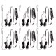 thumbnail image 1 of Arnés De Pájaro Ajustable Para Correa De Loro Al Aire Libre De 6 Uds Para Pájaros Peque?os A Grandes Sunnimix Arnés para pájaros con correa para loro, 1 of 8