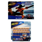 Nerf N-Strike Blazin' Bow Blaster with Nerf N-Strike Elite 30-Dart Refill Pack