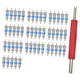 thumbnail image 4 of Núcleo de válvula de aire acondicionado R410 R32 R22 R12 Reemplazo multiusos resistente 51 piezas, 4 of 7