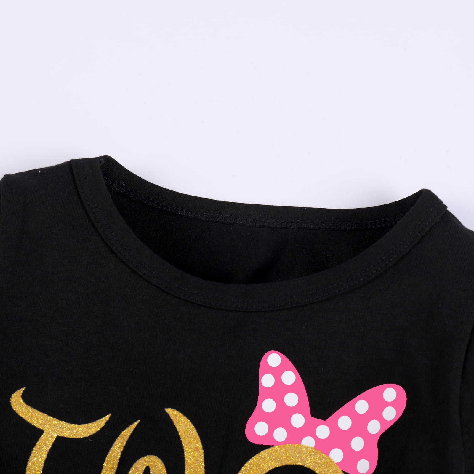 IBTOM CASTLE Baby Girls 1st 2nd Birthday Clothes Mouse Polka Dots One Sequin Tutu Princess Dress Cake Smash