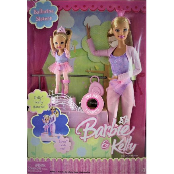 Barbie and Kelly Ballerina Dolls