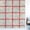 Red, variant on Yellow Buffalo Plaid Window Privacy Film Stain Glass,Reusable Decorative Rainbow Window Film,Red Lines Grid Pattern Vintage Static Cling Sun Blocking Stickers Decals Covers 17.7" x 39.3" (2pcs)