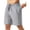 Light Gray,#007, variant on Mens Casual Running Athletic Nylon Shorts for Summer Cooling Running Workout Shorts Jogger Trunks Elastic Waist with Pocket,L