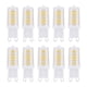 thumbnail image 2 of Accesorios 10PCS G9 Base Bombilla LED 3W 32LED BiPin Bombilla para lámpara de pared de araña 230V Blanco cálido ANGGREK Otros, 2 of 8