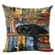 thumbnail image 2 of Hot6sl Ofertas de La Semana 1 Funda de Almohada con Estampado Bonito, Funda de Cojín Estilo Vintage con Gatos, 2 of 2