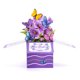 thumbnail image 2 of Tarjeta de felicitación Sutjxc con forma de mariposa desplegable, 3D, con sobre, 2 of 7
