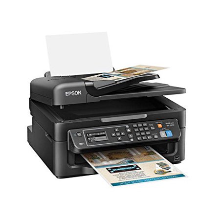 Epson WorkForce WF-2630 Wireless Business AIO Color Inkjet, Print, Copy, Scan, Fax, Mobile Printing, AirPrint, Compact (Best Airprint Printer For Mac)