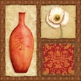thumbnail image 2 of Delphine Corbin 15x15 Gallery Wrapped Canvas Wall Art Titled - Oriental Collage III, 2 of 4