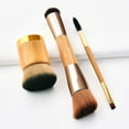 thumbnail image 6 of Raindrops Professional Makeup Brush Set with Bamboo Handles and Nylon Bristles for Daily and Assorted Colors, 6 of 8